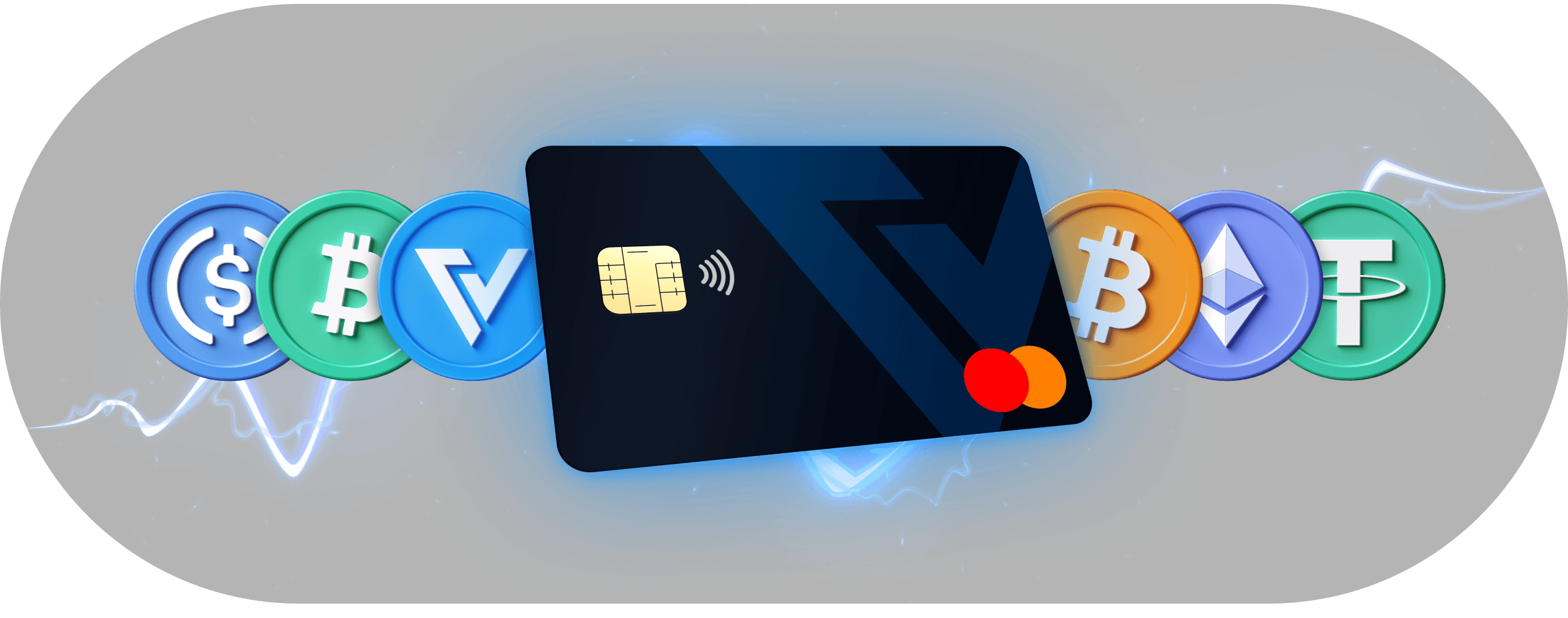 Crypto debit card